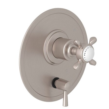 Rohl Edwardian 1/2 Pressure Balance Trim With Diverter U.2010NX-STN